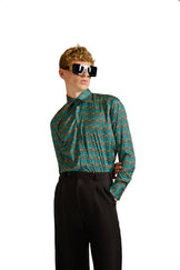 Tailored Fit Monogram Shirt