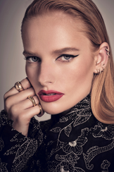 Hand-Embroidered London Wool Long Coat