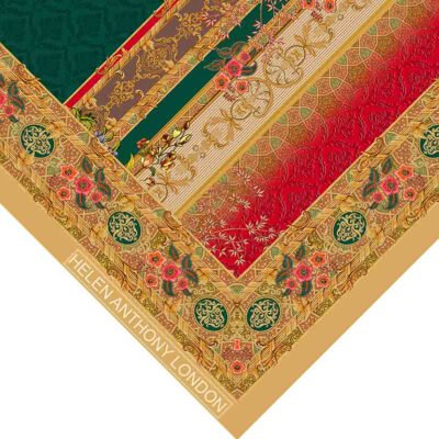TWILL SILK FOULARD SCRAF