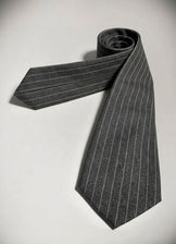 Tailored Pinstripe Wool & Cashmere Tie