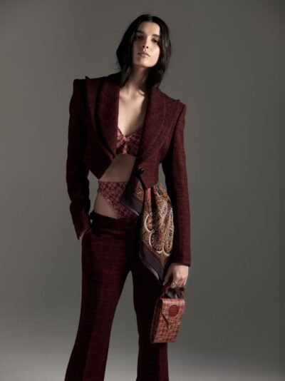 TWILL SILK FOULARD SCARF