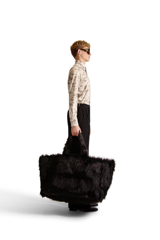 Tailored Wool Button Trousers