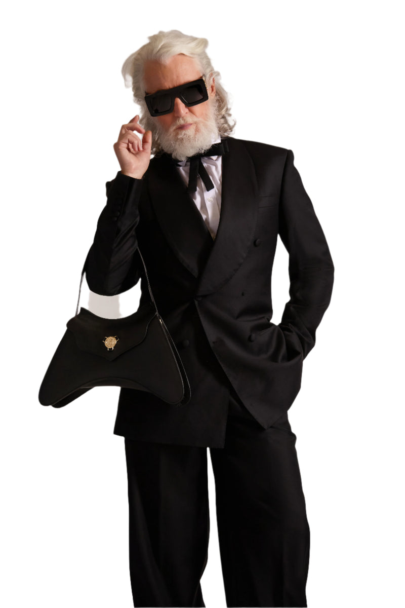 Shawl Lapel Double Breasted Wool Blazer