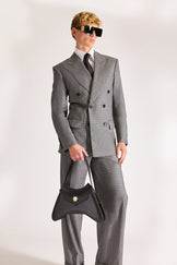 Tailored Doubled Breasted Wool Suit