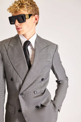 Tailored Doubled Breasted Wool Suit