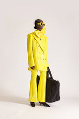 Hand-Embroidered Tailored Wool Suit