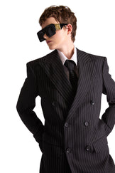 Tailored Wool Pinstripe Trouser