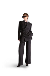 Tailored Wool Pinstripe Trouser