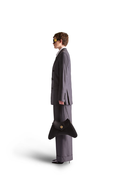 Tailored Wool Pinstripe Tie