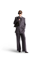 Tailored Wool Pinstripe Tie