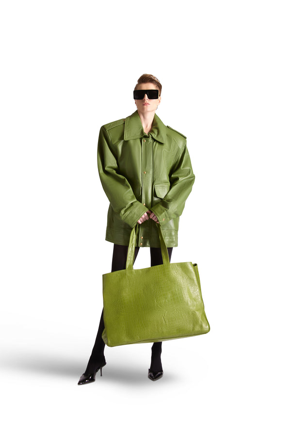 Leather Tote Bag