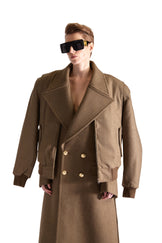 Wool Bomber Jacket