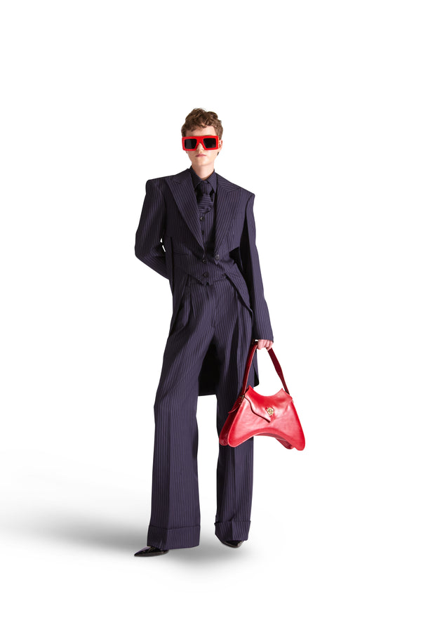 Single Breasted Wool & Cashmere Tailcoat Blazer