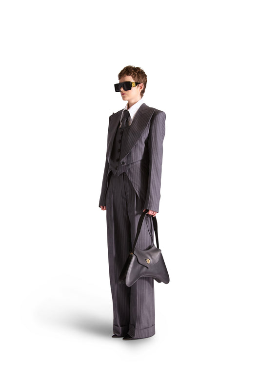 Pinstripe Wool Tie