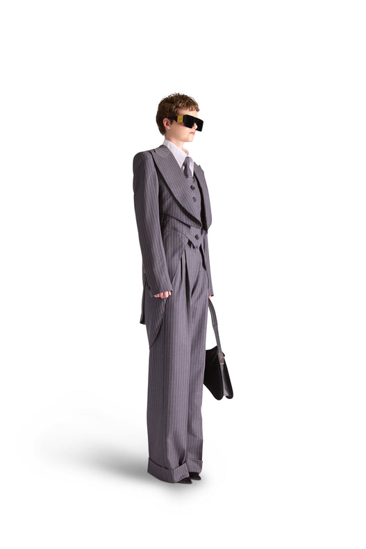 Pinstripe Wool Tie