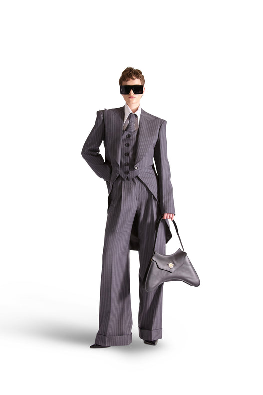 Pinstripe Wool Tie