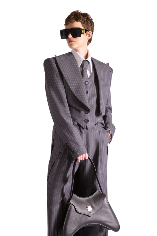 Pinstripe Wool Tie