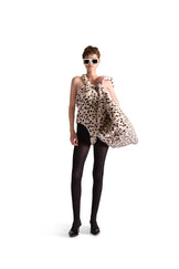 Animal Print Faux Fur Bag