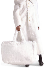 Large Faux Fur Bag