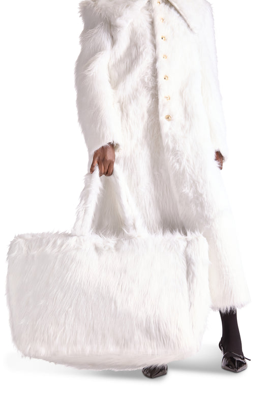 Large Faux Fur Bag