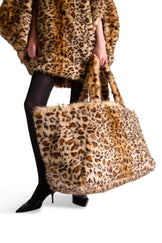 Animal Print Faux Fur Bag