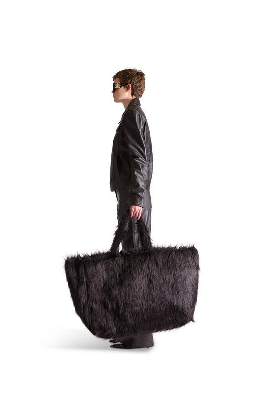 Faux Fur Large Bag