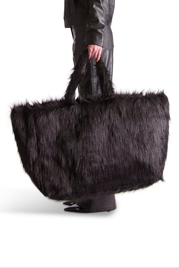 Faux Fur Large Bag