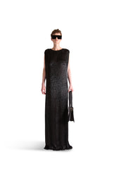Hand Embroidered Katdana Evening Dress