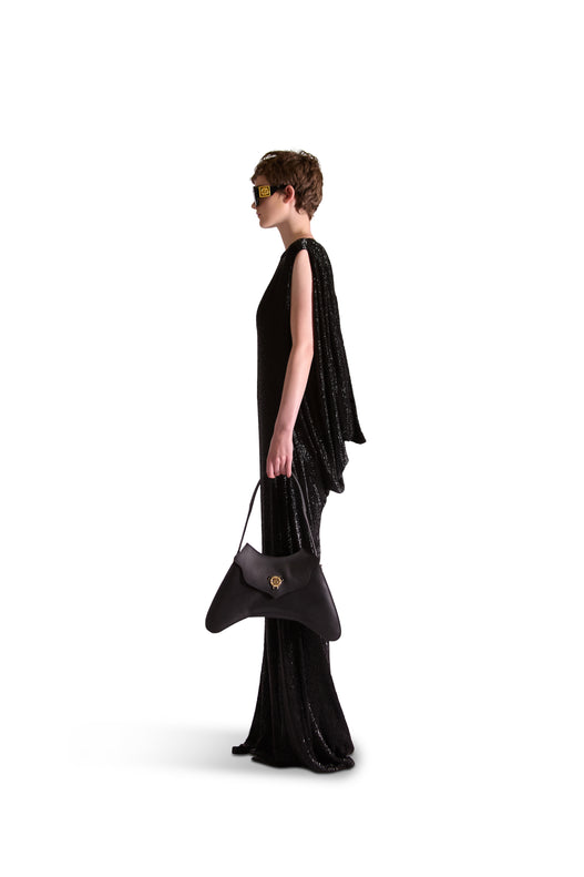 Hand Embroidered Katdana Evening Dress