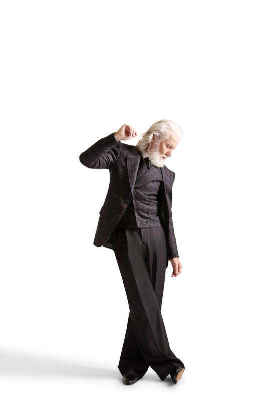 Tailored Wide Leg Wool Trousers