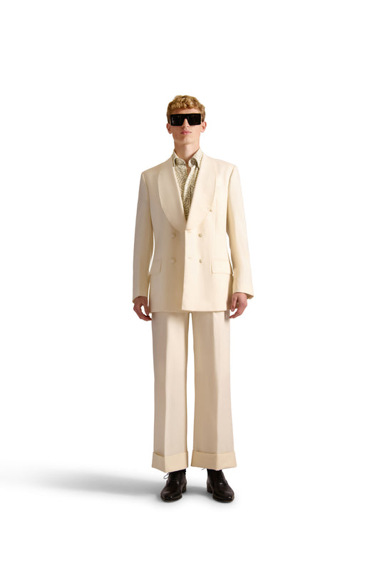 Tailored Wool Trousers