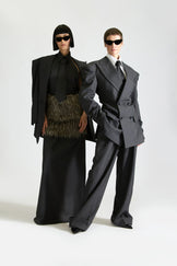 Tailored Double Breasted Wool Suit