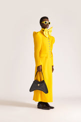 Tailored Single Breasted Wool Long coat