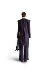 Tailored Pinstripe Tailcoat Wool & Cashmere Suit