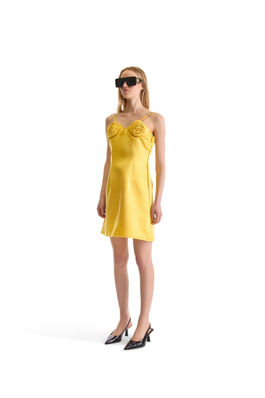 Satin Short Slip Dress Medium Satin Short Slip Dress Medium