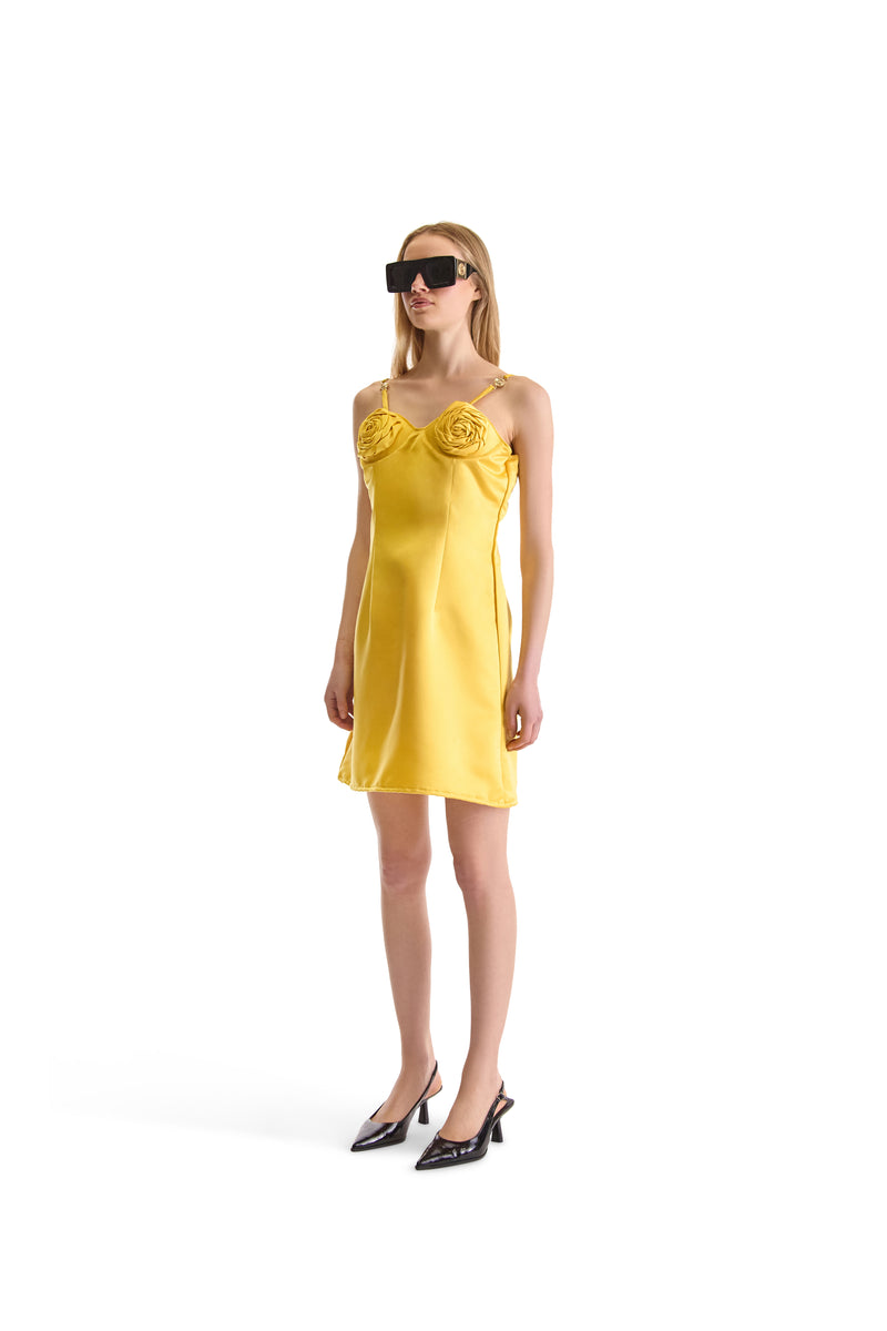 Satin Short Slip Dress