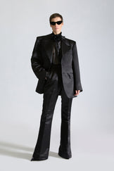 Tailored Single Breasted Satin Suit
