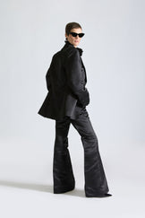 Tailored Single Breasted Satin Suit