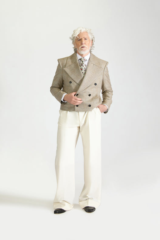 Tailored Wool & Cashmere Jacket & Suit Trousers