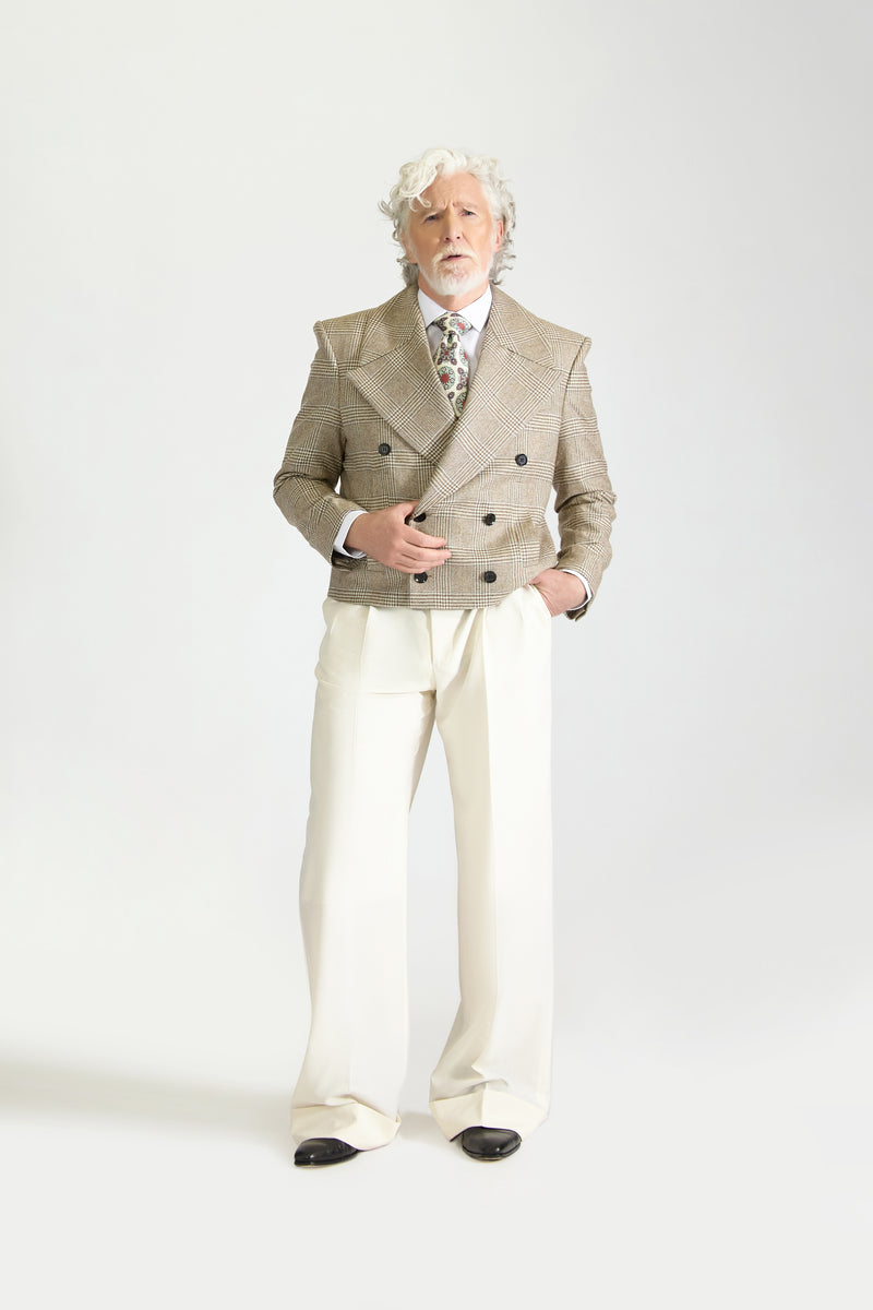 Tailored Wool & Cashmere Jacket & Suit Trousers