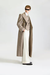 Tailored Wool Suit & Overcoat