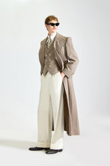 Tailored Wool Suit & Overcoat