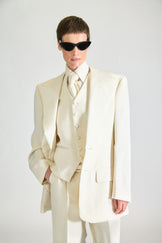Tailored Single Breasted Wool Suit