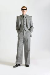 Tailored Single Breasted Wool Suit