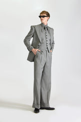 Tailored Single Breasted Wool Suit