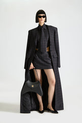 Tailored Check Wool Set & Overcoat
