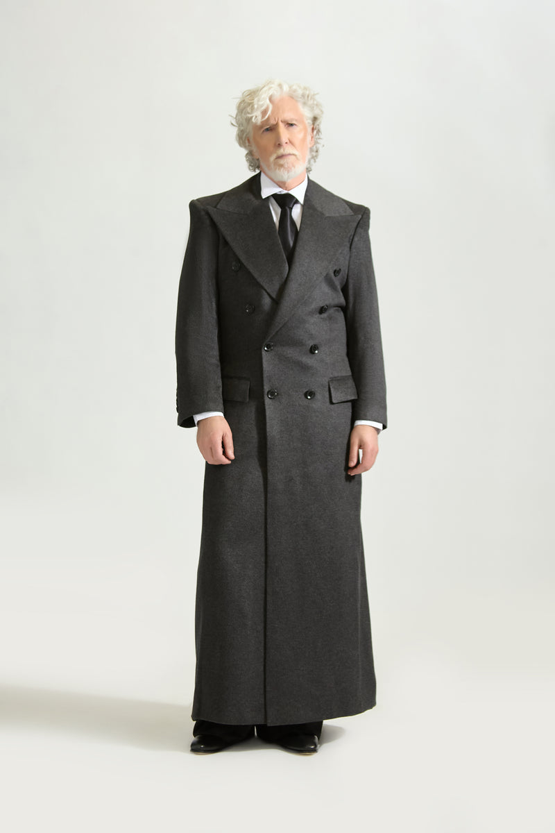 Tailored Double Breasted Cashmere Overcoat