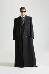 Tailored Double Breasted Cashmere Overcoat