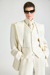 Tailored Single Breasted Wool Suit