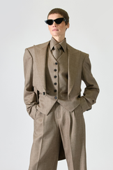 Tailored Tailcoat Wool Suit
